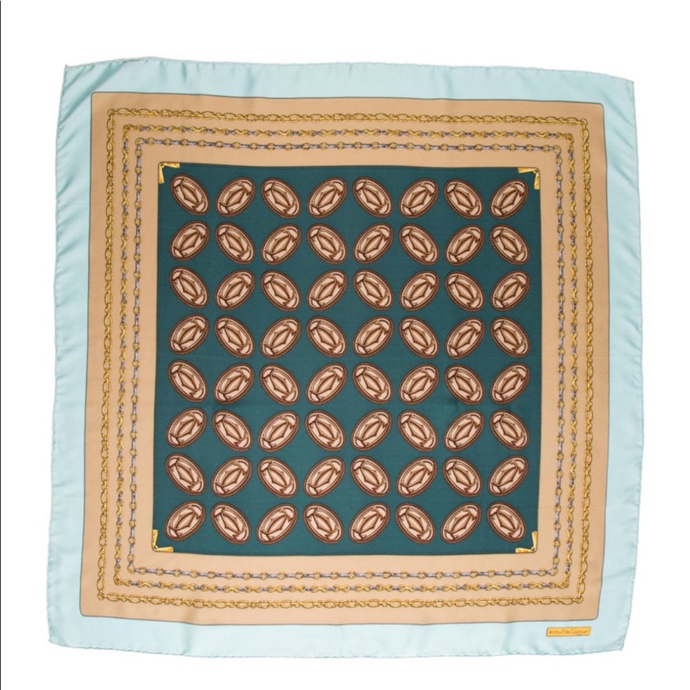 cartier silk scarf
